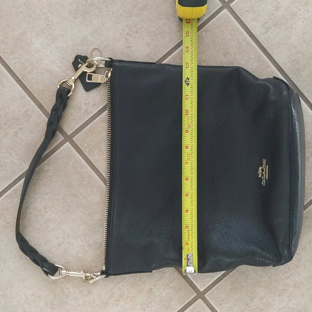 Coach Pebble Leather Bucket Bag